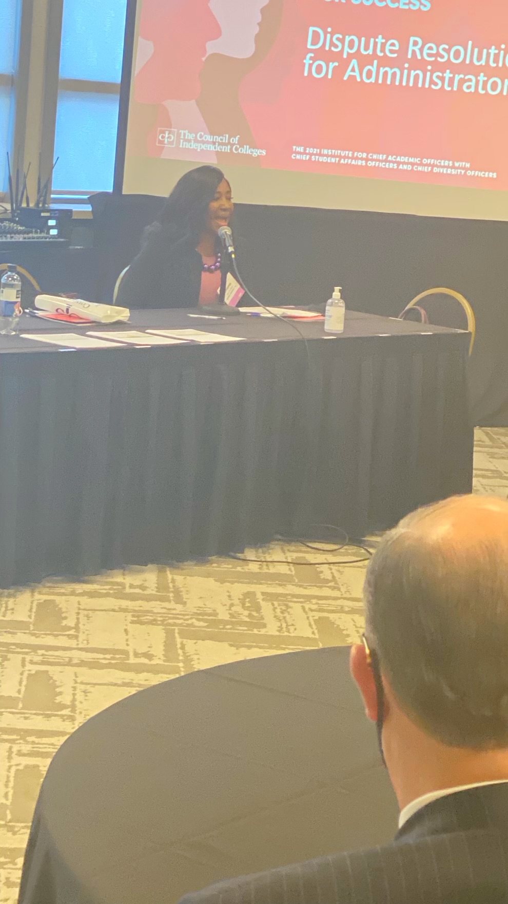 At a CIC-CAO Conflict Resolution Panel